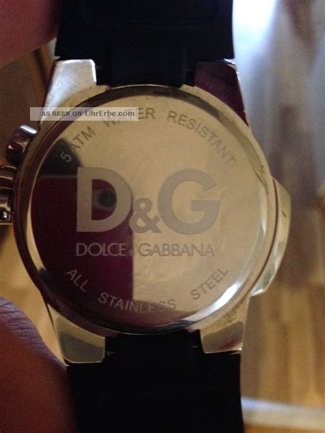 dolce gabbana uhr schwarz tonneau